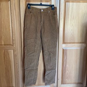 BDG High Waisted Mom Corduroy Pants